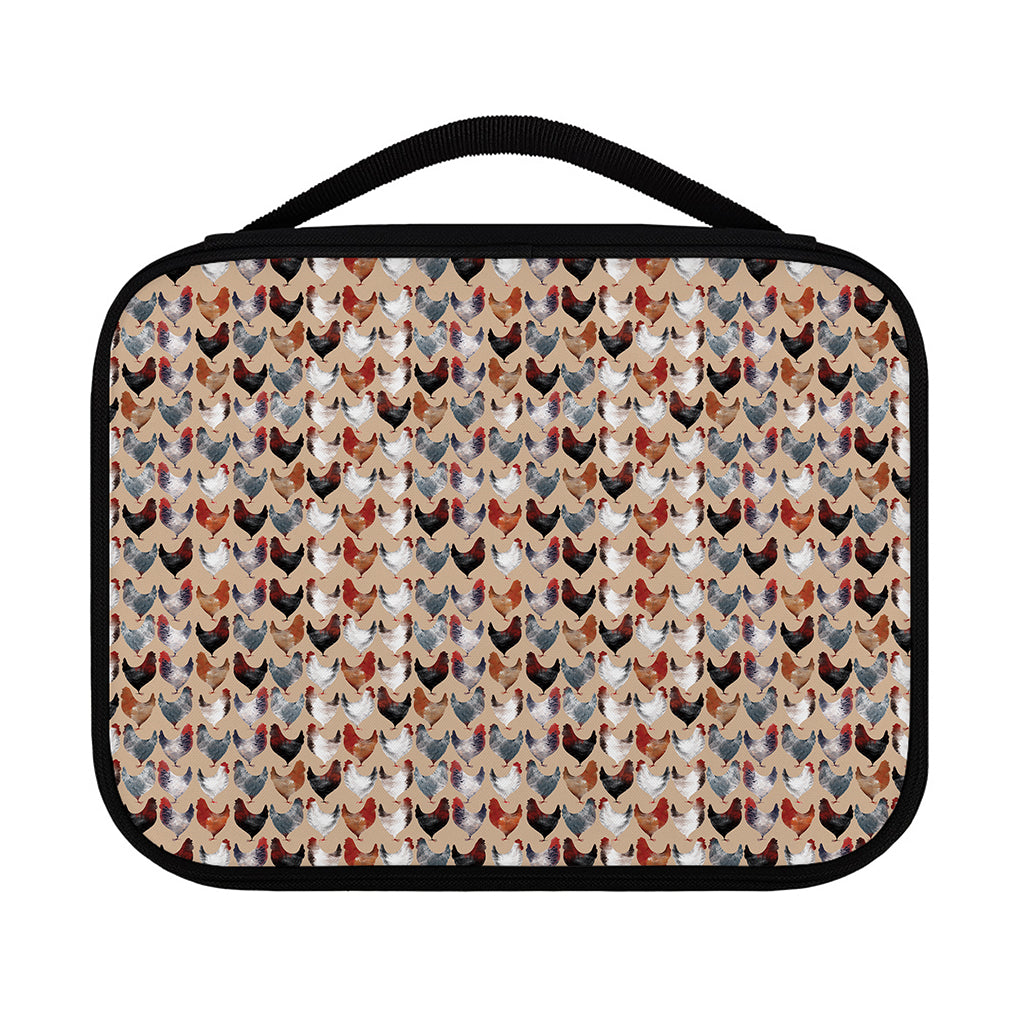 Chicken Painting Pattern Print Classic Bible Case