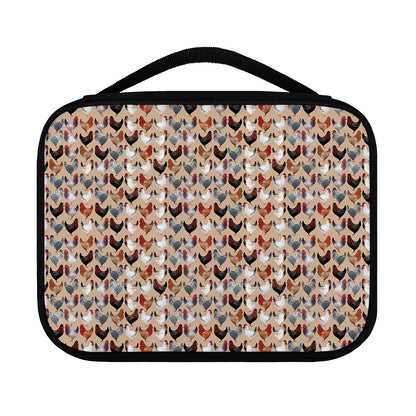 Chicken Painting Pattern Print Classic Bible Case