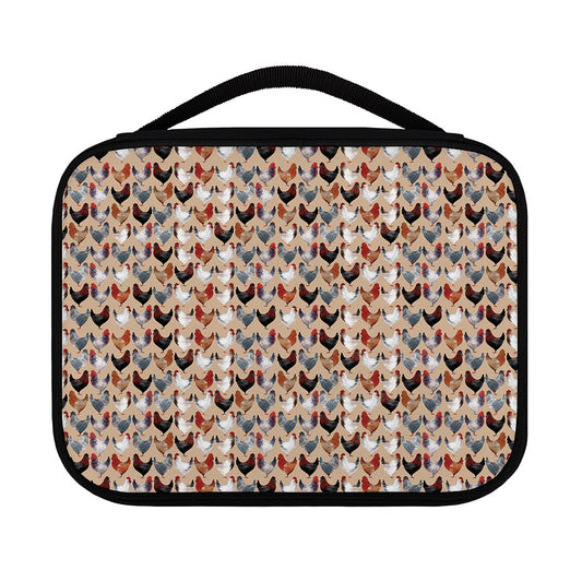 Chicken Painting Pattern Print Classic Bible Case