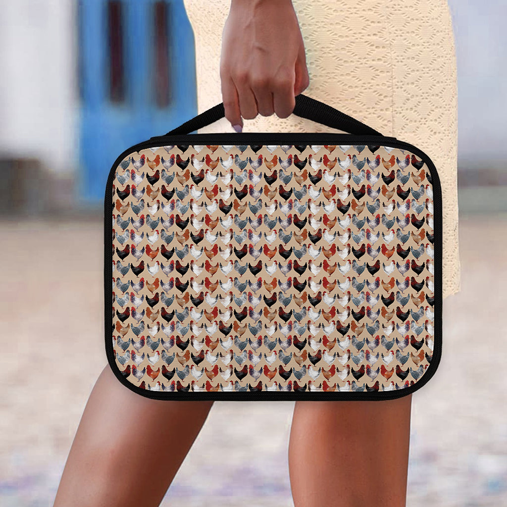 Chicken Painting Pattern Print Classic Bible Case