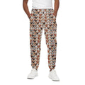 Chicken Painting Pattern Print Cotton Sweatpants