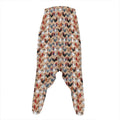 Chicken Painting Pattern Print Hammer Pants