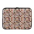 Chicken Painting Pattern Print Laptop Sleeve