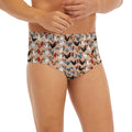 Chicken Painting Pattern Print Men's Briefs