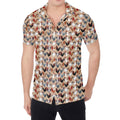 Chicken Painting Pattern Print Men's Shirt