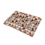 Chicken Painting Pattern Print Pet Cooling Mat Cover