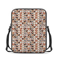 Chicken Painting Pattern Print Rectangular Crossbody Bag