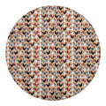 Chicken Painting Pattern Print Round Blanket