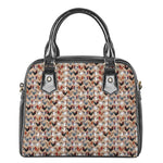 Chicken Painting Pattern Print Shoulder Handbag