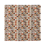 Chicken Painting Pattern Print Silk Bandana