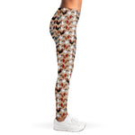 Chicken Painting Pattern Print Women's Leggings