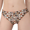 Chicken Painting Pattern Print Women's Panties