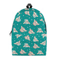 Chihuahua Puppy Pattern Print School Backpack
