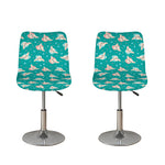 Chihuahua Puppy Pattern Print Bar Stool Covers