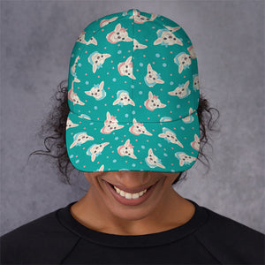 Chihuahua Puppy Pattern Print Baseball Cap