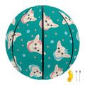 Chihuahua Puppy Pattern Print Basketball