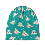 Chihuahua Puppy Pattern Print Beanie