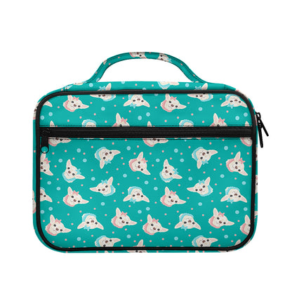 Chihuahua Puppy Pattern Print Briefcase Bible Bag