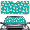 Chihuahua Puppy Pattern Print Car Windshield Sun Shade