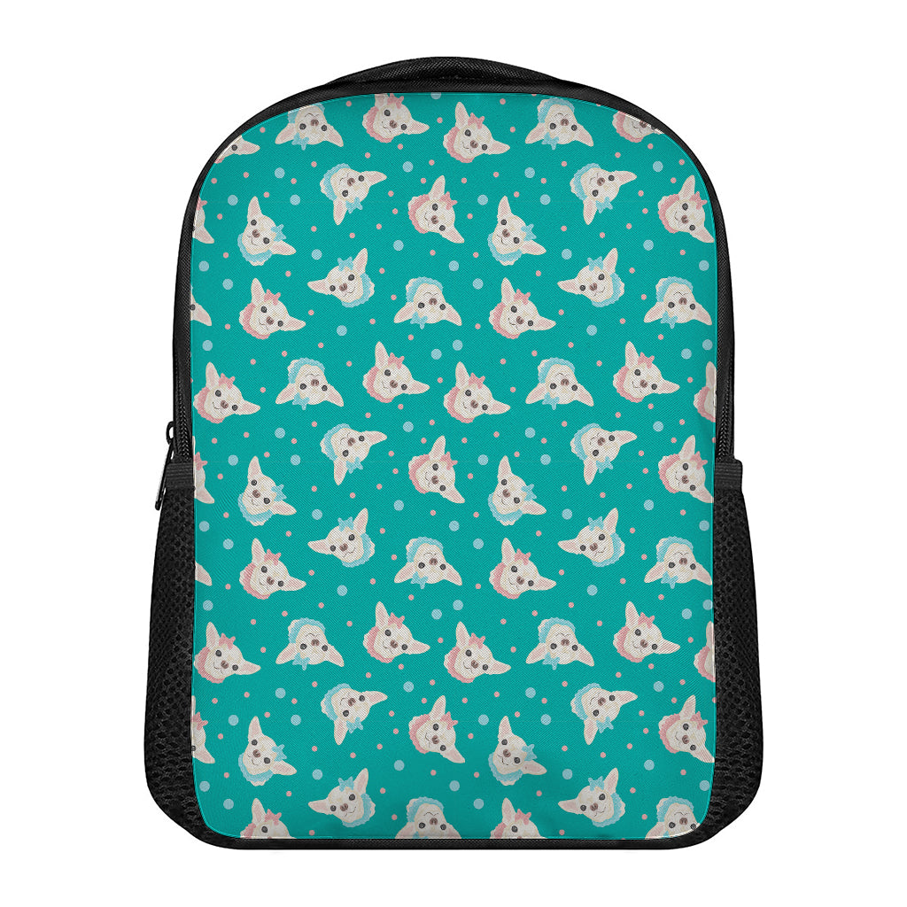 Chihuahua Puppy Pattern Print Casual Backpack