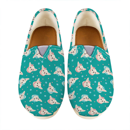 Chihuahua Puppy Pattern Print Casual Shoes