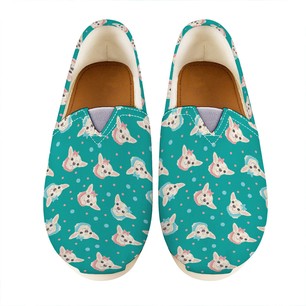 Chihuahua Puppy Pattern Print Casual Shoes