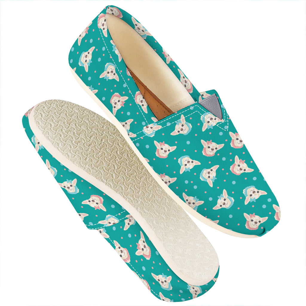 Chihuahua Puppy Pattern Print Casual Shoes