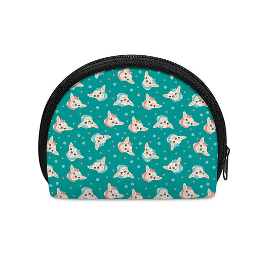 Chihuahua Puppy Pattern Print Coin Purse
