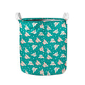 Chihuahua Puppy Pattern Print Collapsible Laundry Basket
