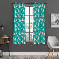 Chihuahua Puppy Pattern Print Grommet Curtain Panels
