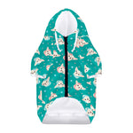 Chihuahua Puppy Pattern Print Dog Zip Up Hoodie