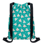 Chihuahua Puppy Pattern Print Drawstring Backpack