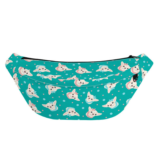 Chihuahua Puppy Pattern Print Fanny Pack