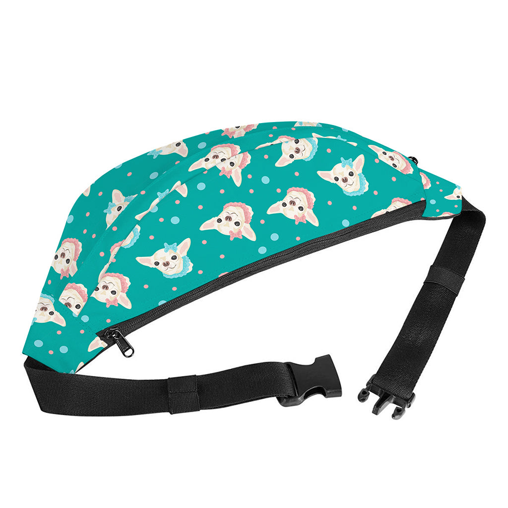 Chihuahua Puppy Pattern Print Fanny Pack