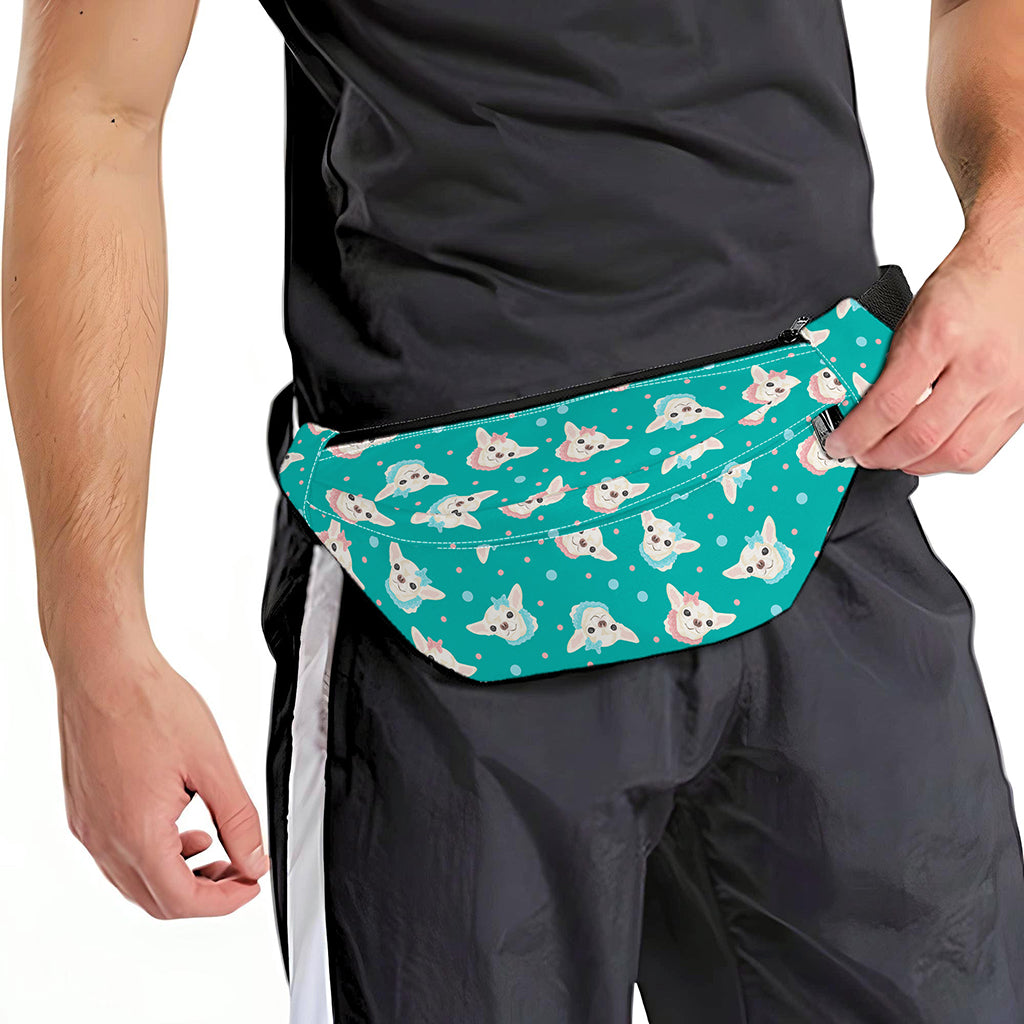 Chihuahua Puppy Pattern Print Fanny Pack