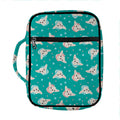 Chihuahua Puppy Pattern Print Front Pocket Bible Bag