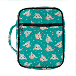 Chihuahua Puppy Pattern Print Front Pocket Bible Bag