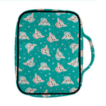 Chihuahua Puppy Pattern Print Front Pocket Bible Bag