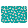 Chihuahua Puppy Pattern Print Indoor Door Mat