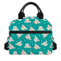 Chihuahua Puppy Pattern Print Insulated Lunch Bag