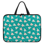 Chihuahua Puppy Pattern Print Laptop Sleeve With Handle