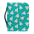 Chihuahua Puppy Pattern Print Leather Bible Cover