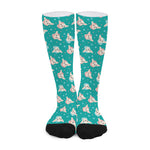 Chihuahua Puppy Pattern Print Long Socks