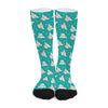 Chihuahua Puppy Pattern Print Long Socks