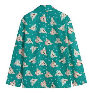 Chihuahua Puppy Pattern Print Men's Blazer