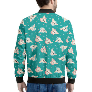 Chihuahua Puppy Pattern Print Men's Bomber Jacket