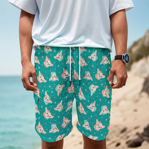 Chihuahua Puppy Pattern Print Men's Cargo Shorts