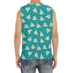 Chihuahua Puppy Pattern Print Men's Fitness Tank Top