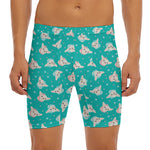 Chihuahua Puppy Pattern Print Men's Long Boxer Briefs