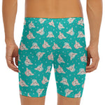 Chihuahua Puppy Pattern Print Men's Long Boxer Briefs